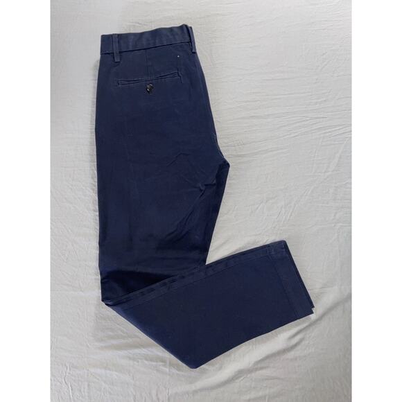 Banana Republic Mason Athletic Taper Stretch Chino Pants. Navy, Men's 30X32. EUC - Picture 2 of 9